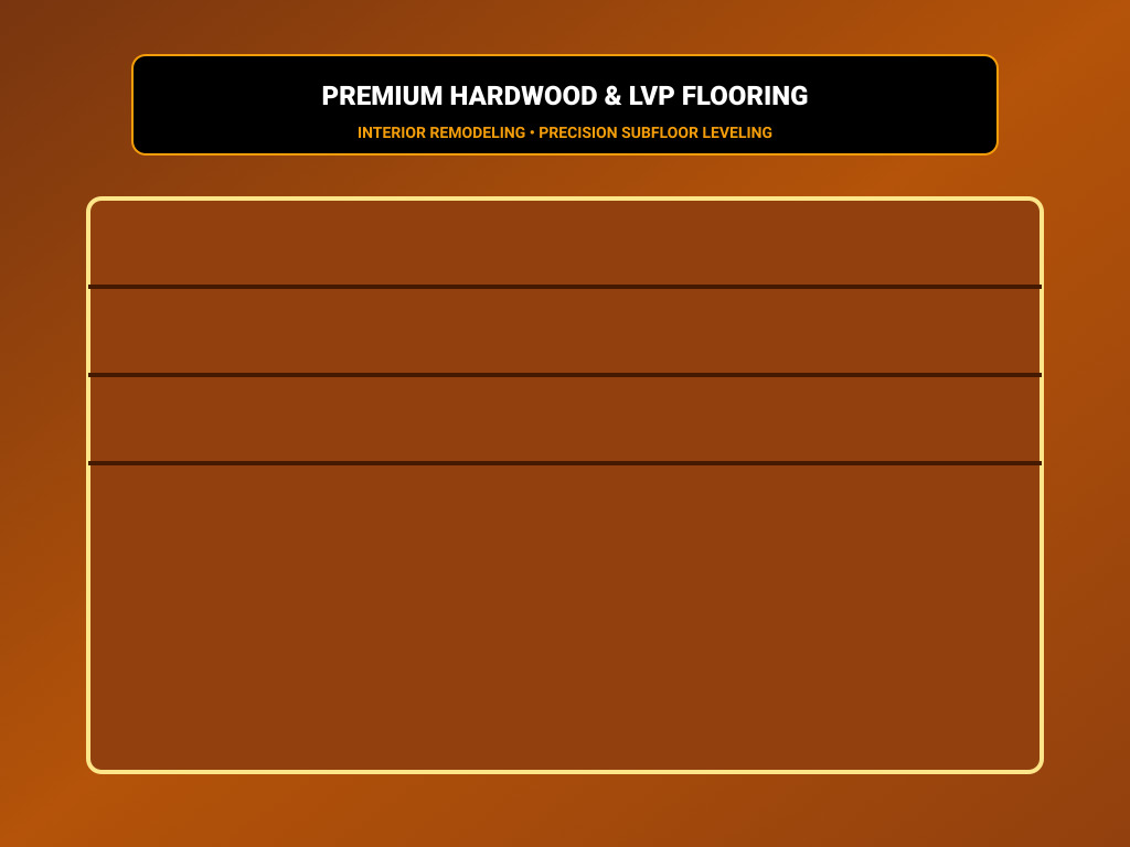 Hardwood Flooring Installation