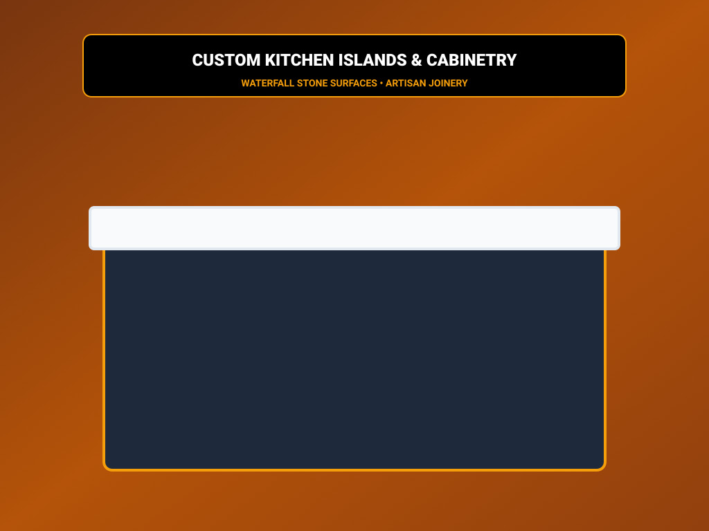 Custom Kitchen Islands and Cabinets